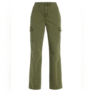 L'AGENCE Channing High Rise Trek Trouser in Brigade Green - Size 26